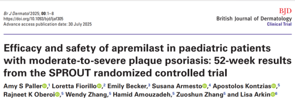贵丰配资 儿童银屑病治疗破局！阿普米司特长期数据发布，填补临床空白