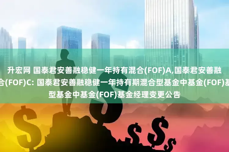 升宏网 国泰君安善融稳健一年持有混合(FOF)A,国泰君安善融稳健一年持有混合(FOF)C: 国泰君安善融稳健一年持有期混合型基金中基金(FOF)基金经理变更公告